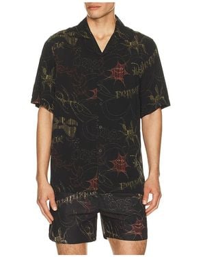 Oas Romantique Rocco Shirt - Schwarz