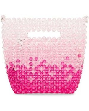 OLGA BERG Tilda Beaded Grab Bag - Pink