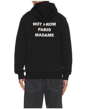 Drole de Monsieur DrÔLe De Monsieur Le Hoodie Slogan - Black