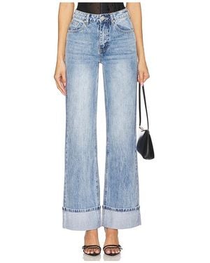 superdown Lulu Cuffed Jeans En Color Azul Talla En