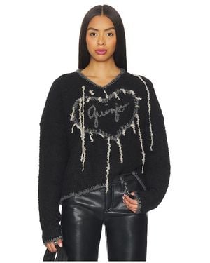 GUIZIO Strick Heart - Schwarz