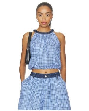 Cinq À Sept Cassidi Top - Blue