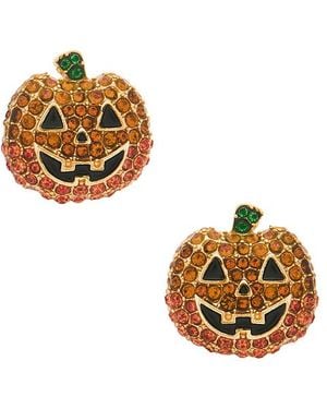 BaubleBar Pumpkin Spice Earrings - Metallic