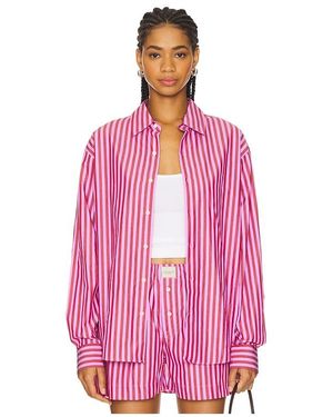 Comme Si Camisa En Color Rosa Talla En