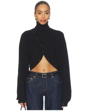 superdown Zinnia Sweater Top En Color Negro Talla (También En S, Xs) - Azul