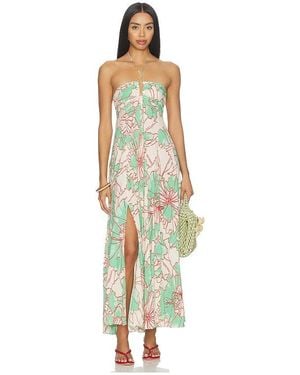 Poupette Carla Long Dress - White