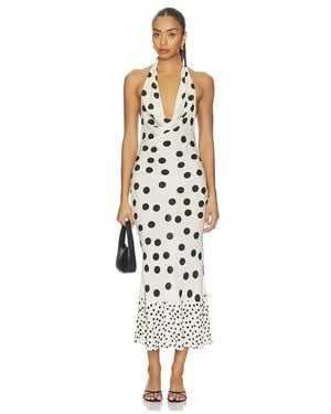 Tularosa Vestido Elma En Color Blanco, Negro Talla (También En Xs, S, M, Xl)