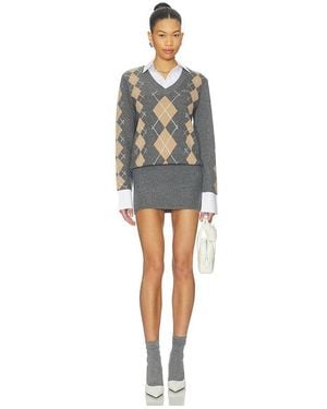 retroféte Ornella Embellished Dress - Gray