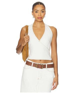 Lioness Heartbreak Halter Top - White