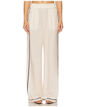 Jonathan Simkhai Pantalón Thompson En Color Bronce Talla En - Blanco