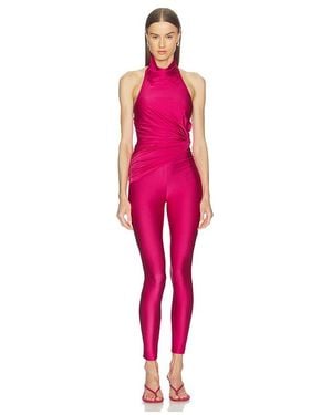 ANDAMANE Mono Sin Mangas Con Espalda Descubierta Tatiana En Color Fucsia Talla (También En Xs, S) - Rosa