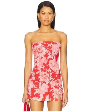 Miaou Libra Corset - Red