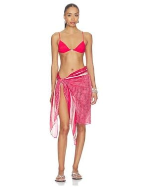 Isabel Marant Lucilia Scarf - Red