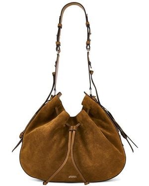 Isabel Marant Bandolera Hobo Bolton En Talla - Metálico