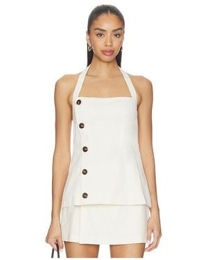 Lovers + Friends Paulina Top - White