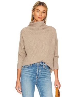 Autumn Cashmere Funnel Neck セーター - ブルー