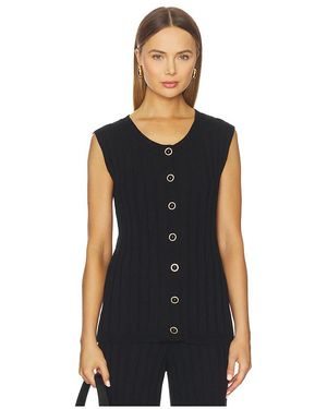 SNDY'S Oberteil Baha Ribbed - Schwarz