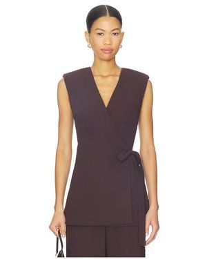 Amanda Uprichard Halcyon Vest - Purple
