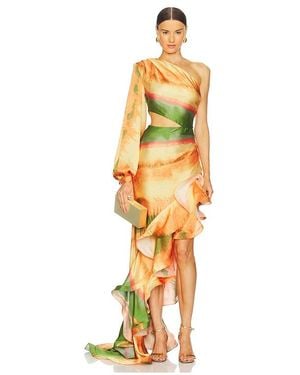 Bronx and Banco Hanna Horizon Gown - Metallic