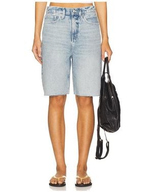 GOOD AMERICAN Good Standard Bermuda Shorts - Blue