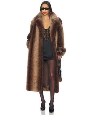 retroféte Shantel Coat - Brown