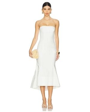 Camila Coelho Cari Midi Dress - White