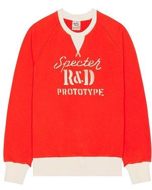 Deus Ex Machina Sudadera Specter En Color Rojo Talla (También En M, Xl/1X)