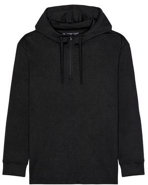 Vintage Summer Performance Cloud Hoodie - Black
