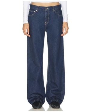 EB DENIM Mid Rise Baggy Jeans - Blue
