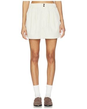 Varley Tejido Corto Tansy En Talla (También En S, M) - Blanco