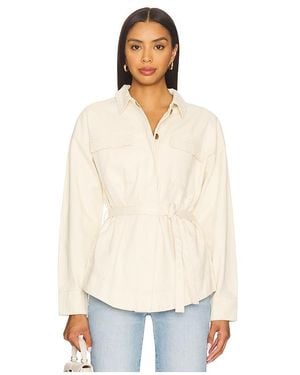 MINKPINK Riva Shacket - White