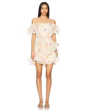 Elliatt Livette Mini Dress - Natural