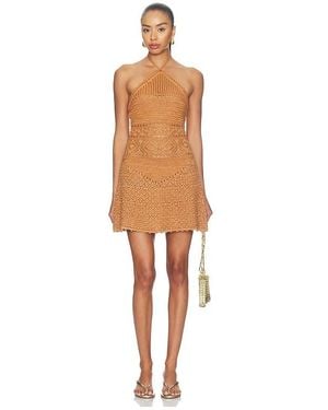retroféte Kleid Florentina - Mehrfarbig