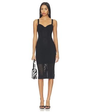 L'Agence 'Agence Kleid Michelle - Schwarz