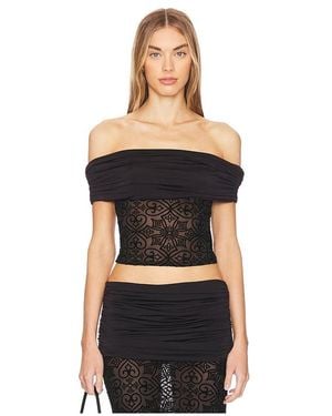 LOBA Violeta Top - Black