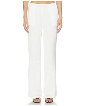 WeWoreWhat Silky Pull On Pant - White