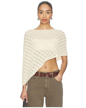 Lovers + Friends Poncho Emery - Natur