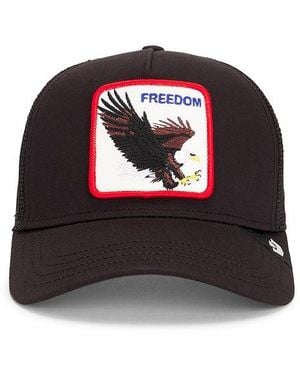 Goorin Bros Freedom Eagle Trucker Hat - Black