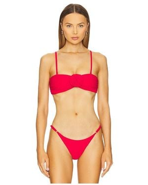 BOAMAR X Revolve Makis Bikini Top - Red