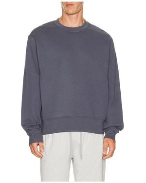 lululemon Steady State Crew Compact Fleece Jumper - Blue