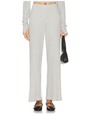 Michael Lauren Theoden Wide Leg Pant - White