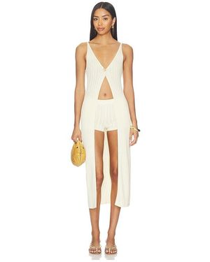 Lovers + Friends Fionah Duster Tank Top - White