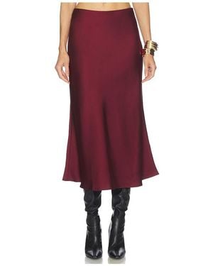 Astr Windey Skirt - Red