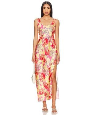 Free People X Intimately Fp Worth The Wait Bias Slip - Orange
