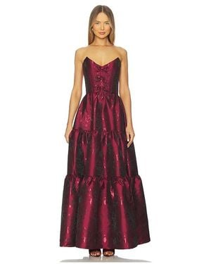 V. Chapman Vida Gown - Red