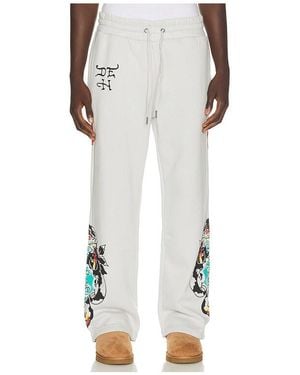 Ed Hardy Wings Baggy Sweatpant - White