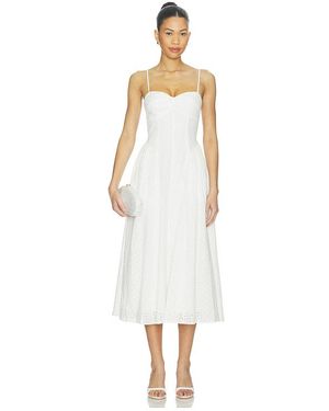 Nia Destene Dress - White