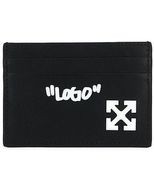 Off-White c/o Virgil Abloh Kartenetui Jitney Quote - Schwarz