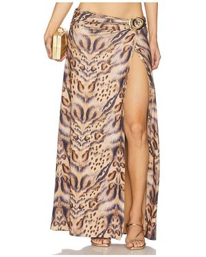 Runaway the Label Keeley Maxi Skirt - Natural