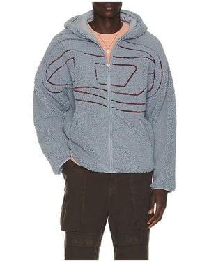 DIESEL S-Za Hoodie - Grey